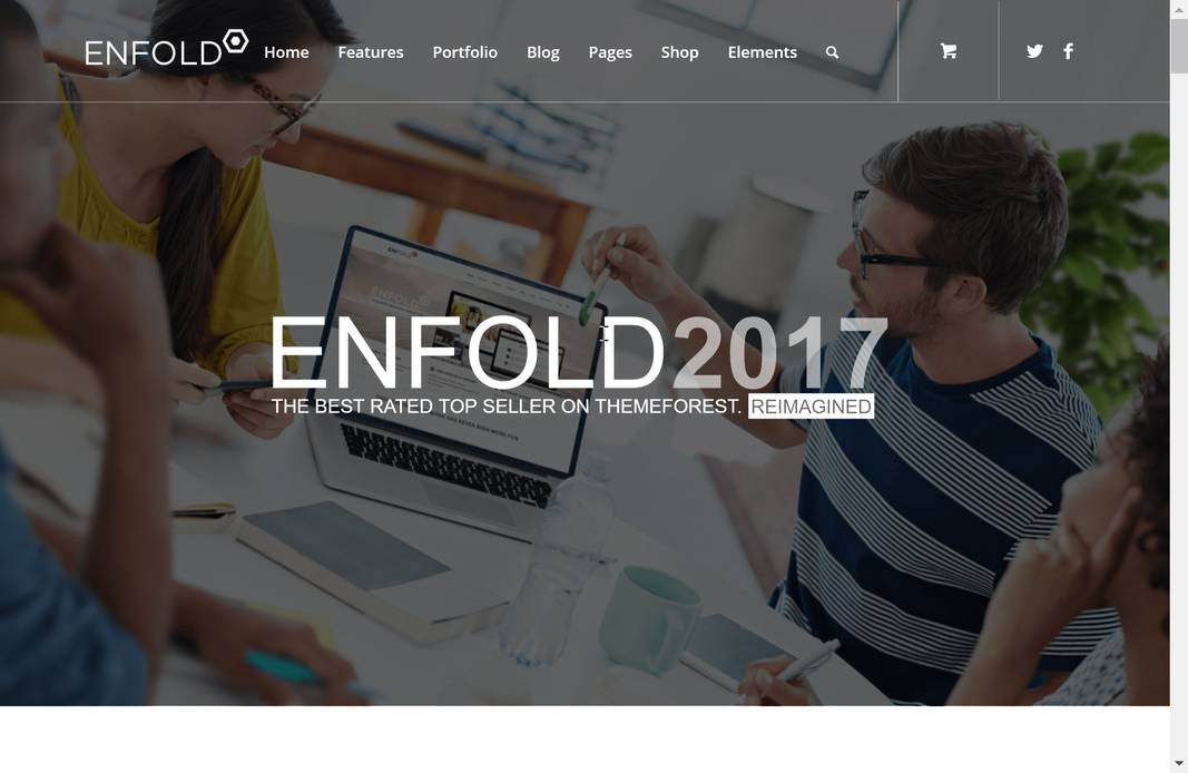 Besten WordPress Themes - Enfolg Demo Page